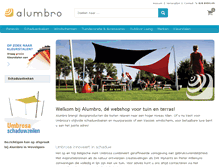 Tablet Screenshot of alumbro.nl